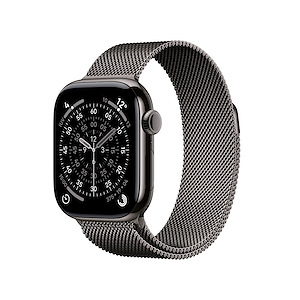 Apple Watch Series 11 42mm GPS + Cellular Titanio Ardesia Loop Milanese Ardesia